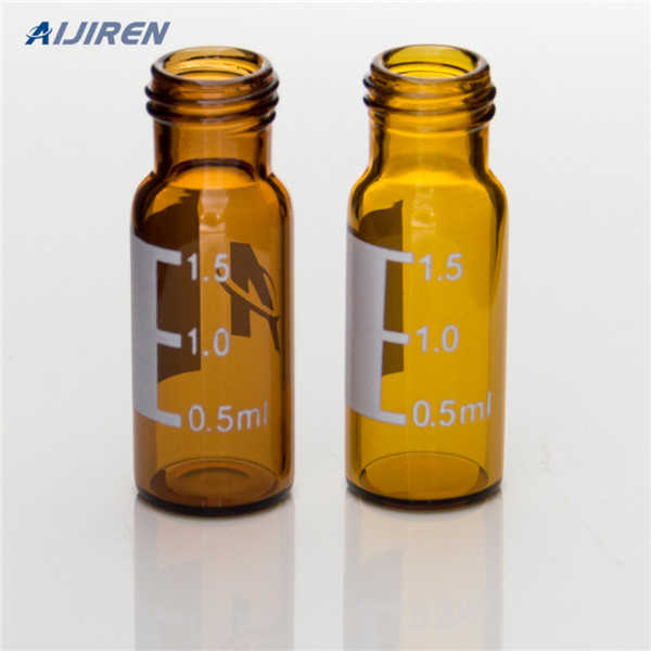 Sampler Vials for HPLCpp syringe filter 0.2 micron type from Millipore